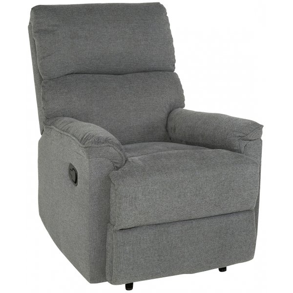 Newtown recliner-nojatuoli - Harmaa kangas