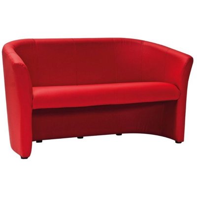 Charity 3-istuttava sohva - punainen (PU)