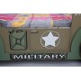 Jeep Army - Auton snky - 90 x 190 cm