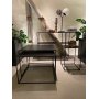 Aman musta metallipyt 65x65 | 60x60 cm