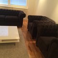 Asiakaskuva Kolmen istuttava Chesterfield York -sohva - Valinnainen kangas