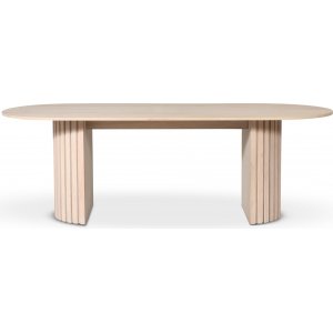 PiPi soikea ruokapöytä 230 cm - Whitewash PiPi soikea ruokapöytä 230 cm - Whitewash