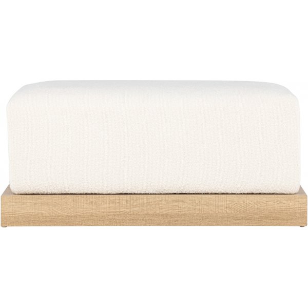 Ivy pouf - Valkoinen boucle