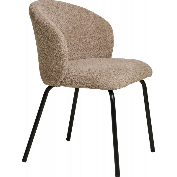 Safira ruokatuoli - beige bouclé Safira ruokatuoli - beige bouclé