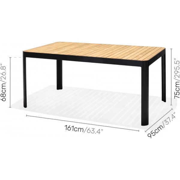 Portaalit ruokailuryhm 11 - Musta/tiikki