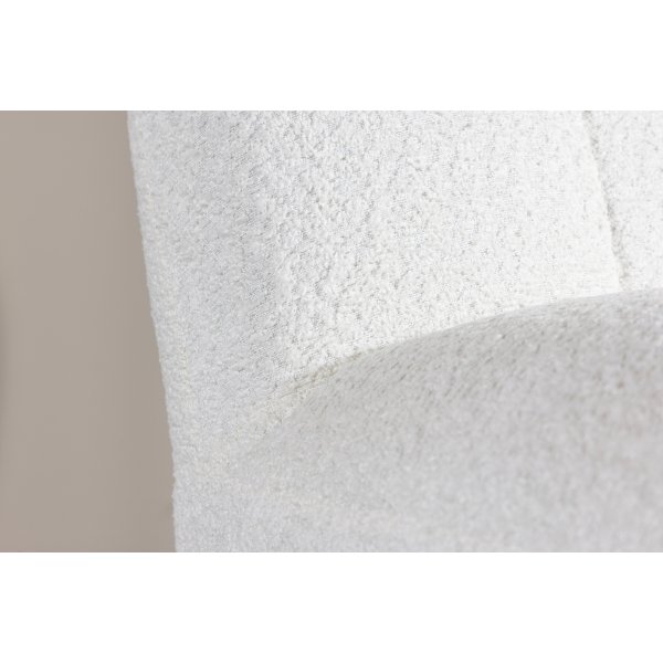 Mahla lepotuoli - valkoinen bouclé Mahla lepotuoli - valkoinen bouclé