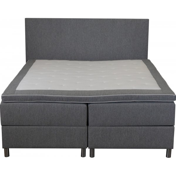 Sänky 160x200 cm säilytystilalla harmaa Sänky 160x200 cm säilytystilalla harmaa