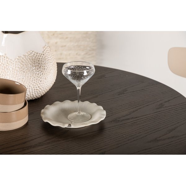 Ruokapyt Olivia pyre 110 cm mokkanahka