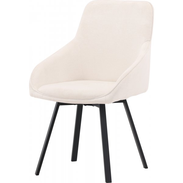 Rosie ruokapydn tuoli - beige/musta