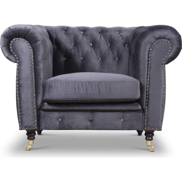 Sheffield Chesterfield -nojatuoli - (Verhoilun väri valinnainen) Sheffield Chesterfield -nojatuoli - (Verhoilun väri valinnainen)