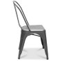 Ruokailuryhm Berivan 102-142 cm tammi/valkoinen, 4 Industry-tuolia harjatusta terksest