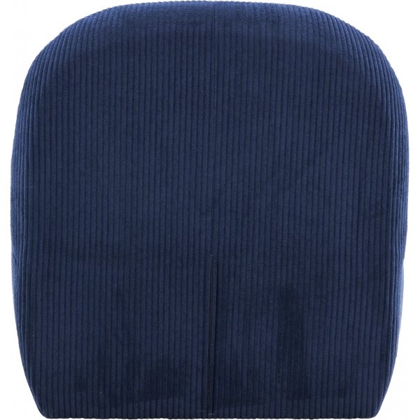 Mahla lepotuoli - Tummansininen vakosametti