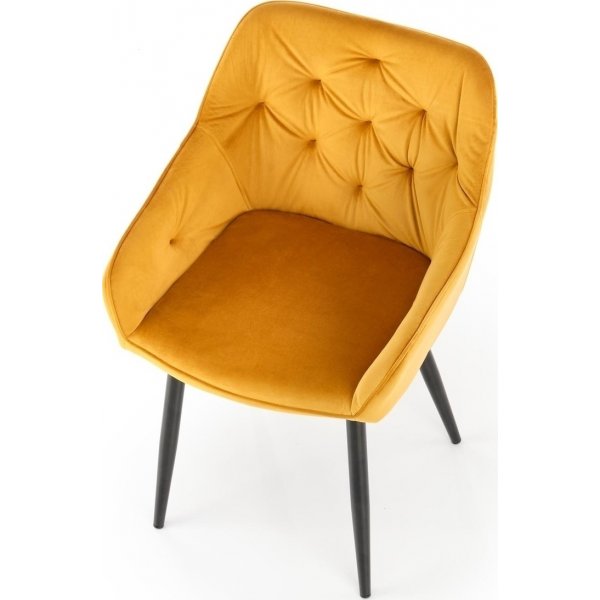 Cadeira ruokapöydän tuoli 487 - keltainen Cadeira ruokapöydän tuoli 487 - keltainen