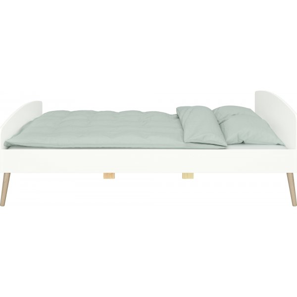 Softline-sänky 140 x 200 cm - Valkoinen Softline-sänky 140 x 200 cm - Valkoinen