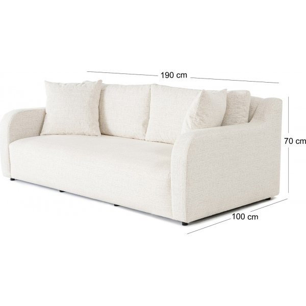 Sivusohva vasen - Vaaleanharmaa Sivusohva vasen - Vaaleanharmaa