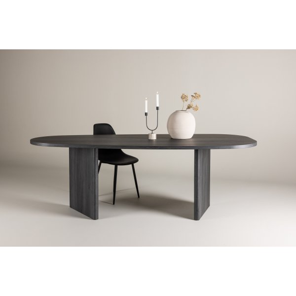 Grönvik ruokapöytä 220 x 100 cm - Musta Grönvik ruokapöytä 220 x 100 cm - Musta