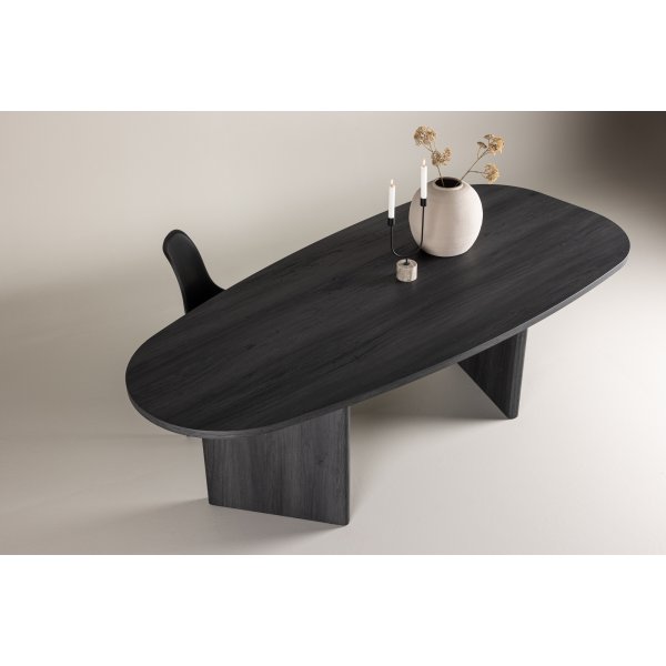 Grönvik ruokapöytä 220 x 100 cm - Musta Grönvik ruokapöytä 220 x 100 cm - Musta