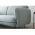 Catta 3-istuttava sohva jalustalla - Vaaleansininen + Huonekalujen tahranpoistoaine