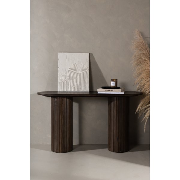 Bianca-konsolipyt 130 x 40 cm - Mokka