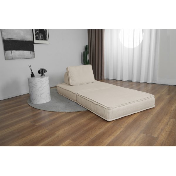 Beige samettituoli