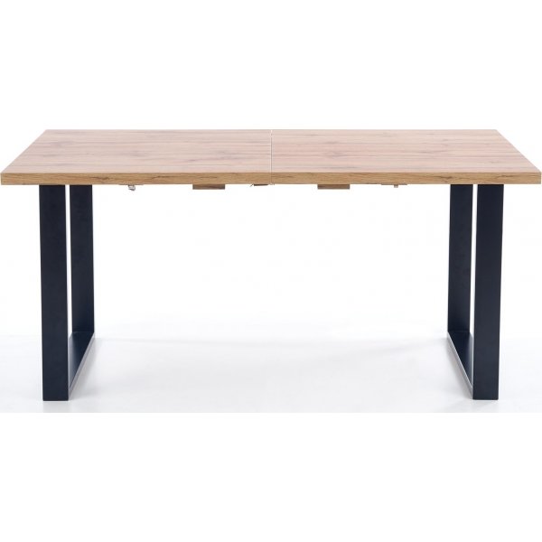 Kasady ruokapöytä 135-185 cm - Wotan tammi/musta Kasady ruokapöytä 135-185 cm - Wotan tammi/musta
