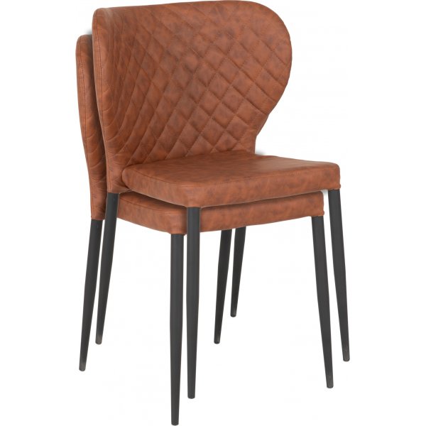 Pisa ruokatuoli - ruskea