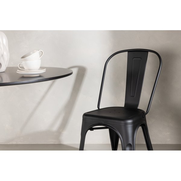 Tempe ruokapydn tuoli - musta