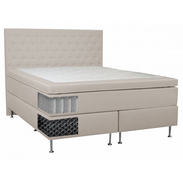 Snky 160x200 cm beige 5-vyhykkeinen