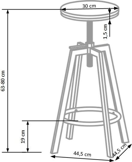 Janet- baarituoli - Ruskea / Puu + Huonekalujen tekstiilien puhdistus Janet- baarituoli - Ruskea / Puu + Huonekalujen tekstiilien puhdistus