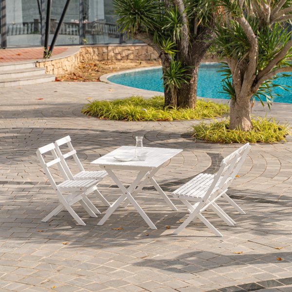 Bj�rk� ruokap�yt� - Valkoinen