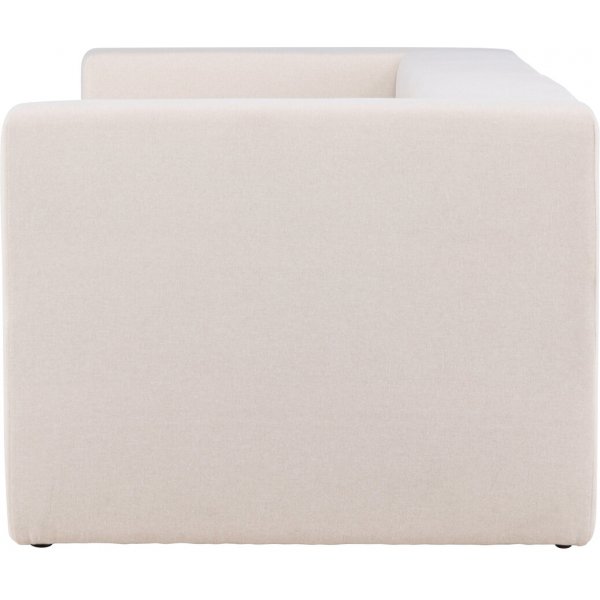 Lumi 3-istuttava sohva - Valkoinen pellava