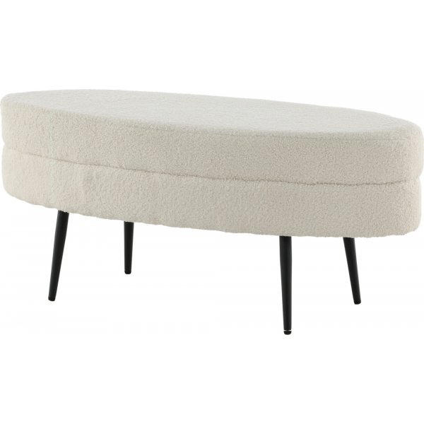 Rino pouf - Valkoinen nalle Rino pouf - Valkoinen nalle