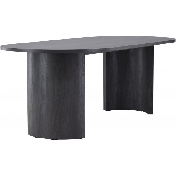 Grundsund ruokapöytä 220 x 100 cm - Musta Grundsund ruokapöytä 220 x 100 cm - Musta