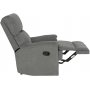 Newtown recliner-nojatuoli - Harmaa kangas