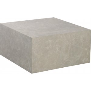 Kuben sohvapyt beige marmorifolio 80 x 80 x 40 cm