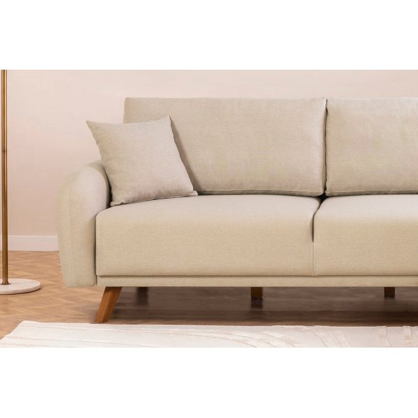 Kronos 2 vuodesohva Cream Kronos 2 vuodesohva Cream