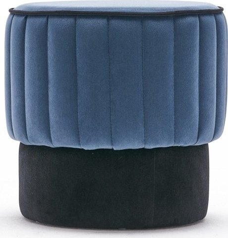 Rose Pouf - sininen Rose Pouf - sininen