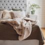 Prrinen ruudullinen Beige - 120 x 180 cm