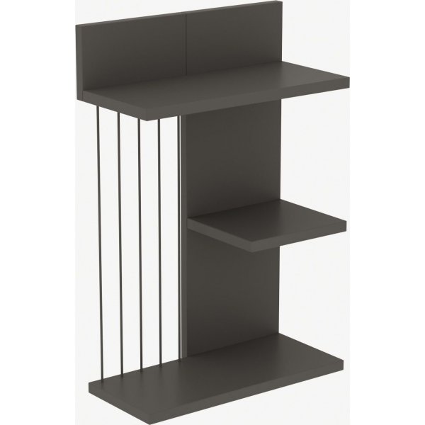 Kinik seinähylly - antrasiitti Kinik seinähylly - antrasiitti