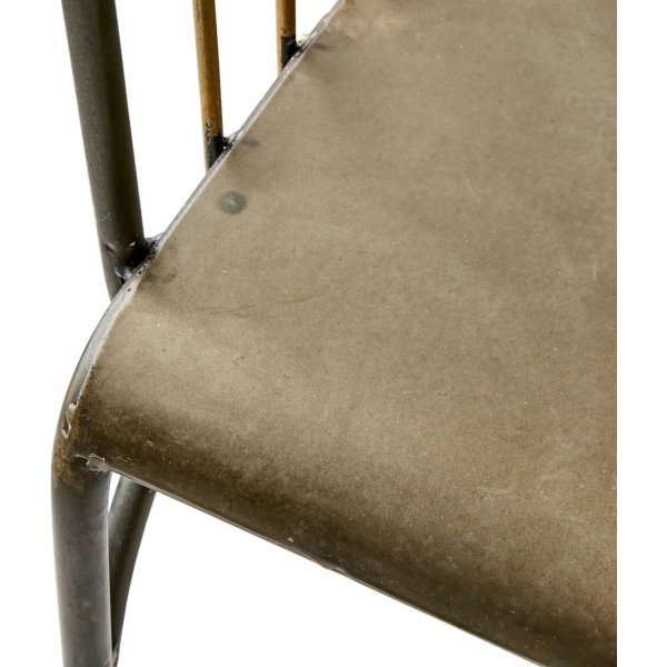 William-nojatuoli - Musta / messinki