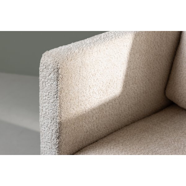 Ragusa nojatuoli - Valkoinen bouclé Ragusa nojatuoli - Valkoinen bouclé