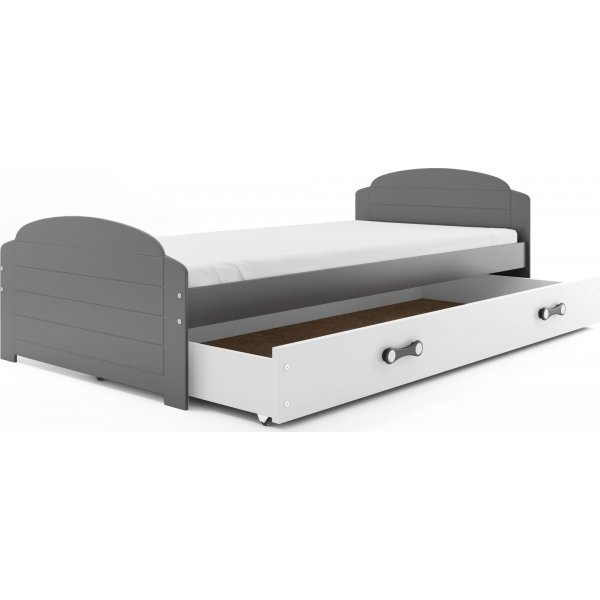 Junioris�nky Helsing�r 90x200 cm (valkoinen tai harmaa v�ri)