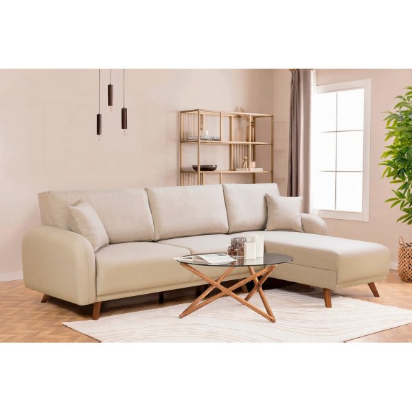 Kronos 2 vuodesohva Cream Kronos 2 vuodesohva Cream