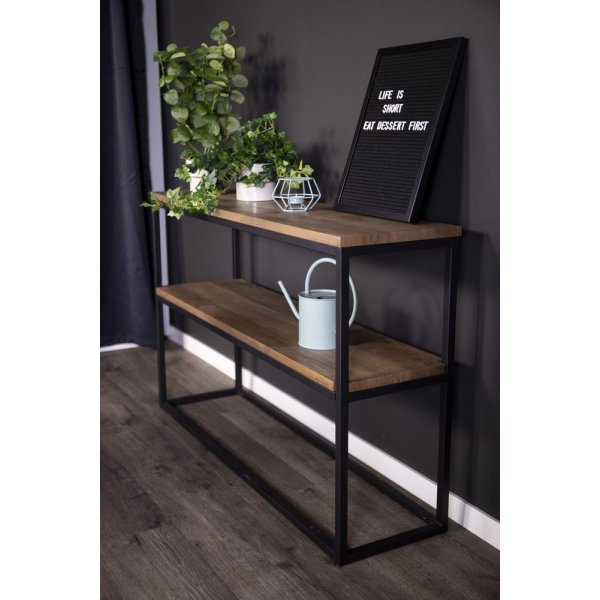 Charlotte apupyt - Musta / tiikkijljitelm