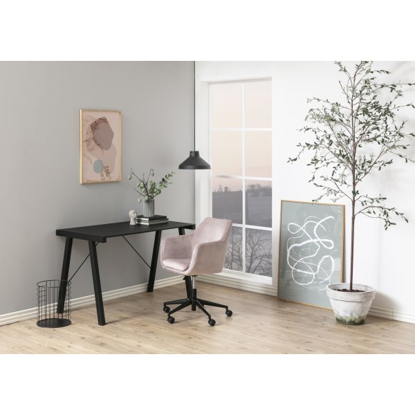 Nora työtuoli - Puuterivaaleanpunainen Nora työtuoli - Puuterivaaleanpunainen