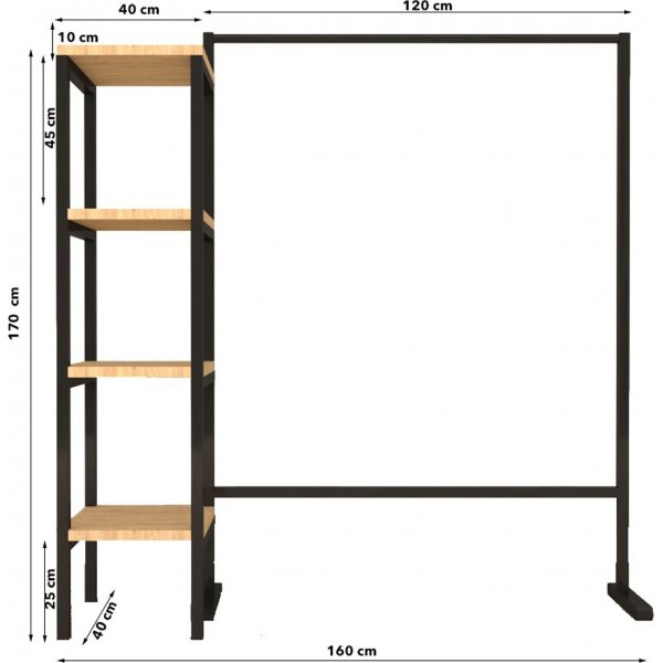 Istinye aulakalusteet - musta Istinye aulakalusteet - musta