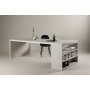 Mika ruokapyt 230 x 110 cm - Whitewash