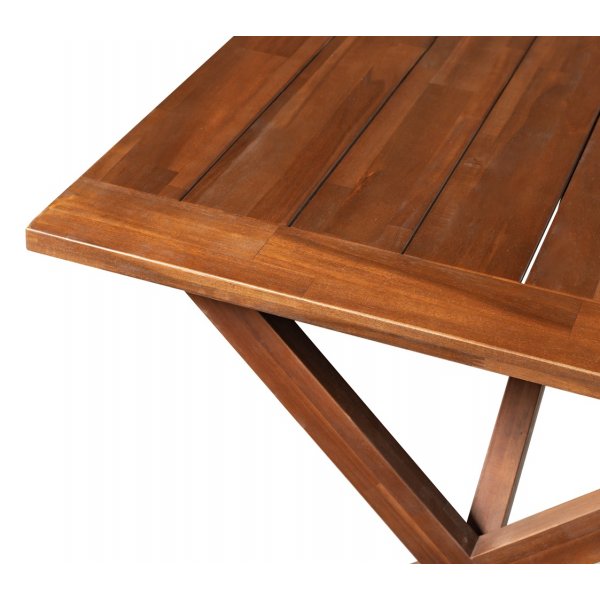 Oxford ruokapöytä 220 cm - Kuullotettu ruskea Oxford ruokapöytä 220 cm - Kuullotettu ruskea