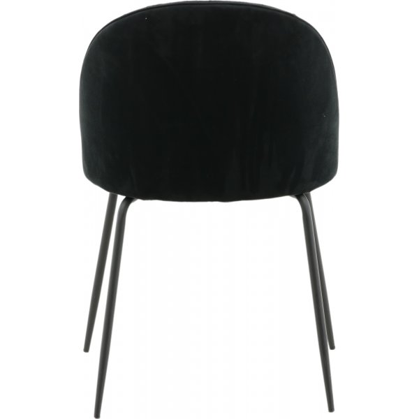 Rynkeby ruokapydn tuoli - Musta sametti