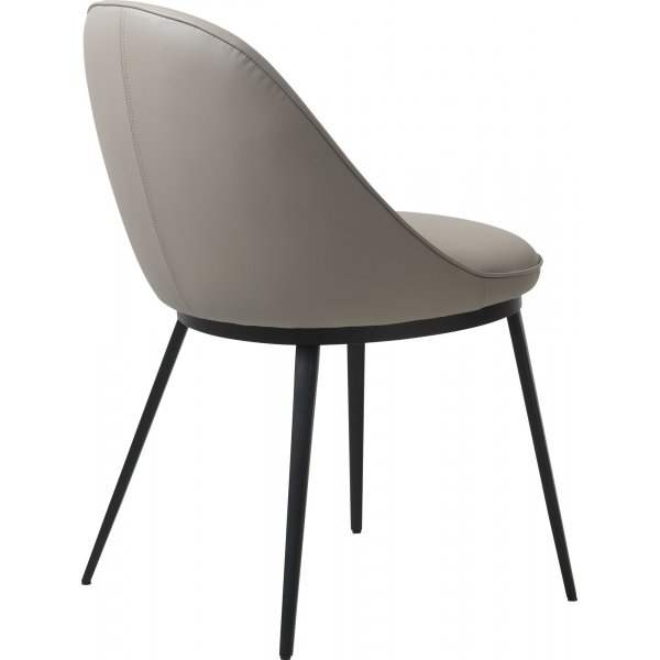 Billy ruokatuoli vaaleanharmaata PU:ta Billy ruokatuoli vaaleanharmaata PU:ta